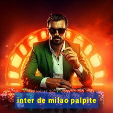 inter de milao palpite